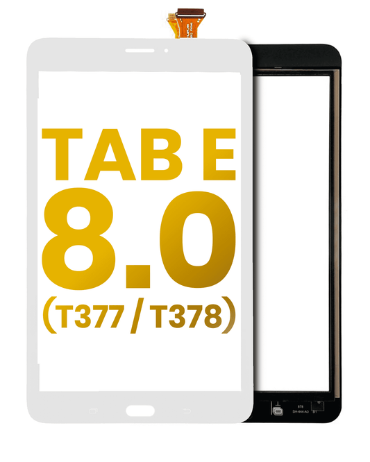 Digitizer For Samsung Galaxy Tab E 8.0"(T375 / T377 / T378) (2016) (White) Samsung Galaxy Tab replacement part image 1