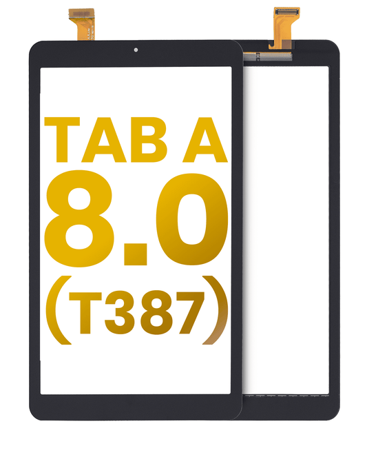 Digitizer Compatible For Samsung Galaxy Tab A 8.0" (2018) (T387) (Cellular Version) (Black) - Samsung Galaxy Tab A 8.0" (2018) Replacement Parts - SKU 107082015655 - product image 1