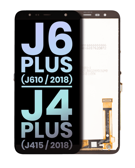 LCD Assembly Without Frame For Samsung Galaxy J6 Plus (J610 / 2018) / J4 Plus (J415 / 2018) (Service Pack) (Black) - replacement part SKU 107082019851 product image 1