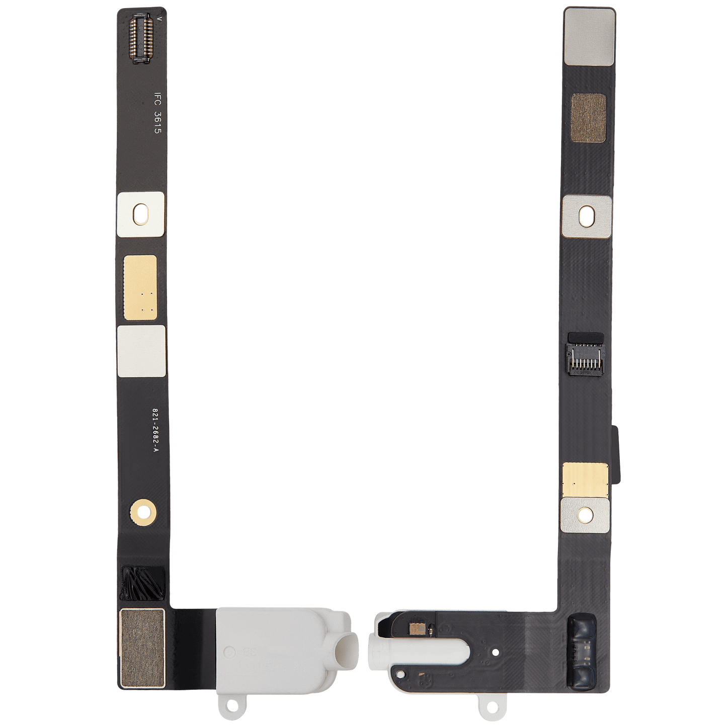 Headphone Jack With Flex Cable For iPad Mini 4 (Cellular) (White)