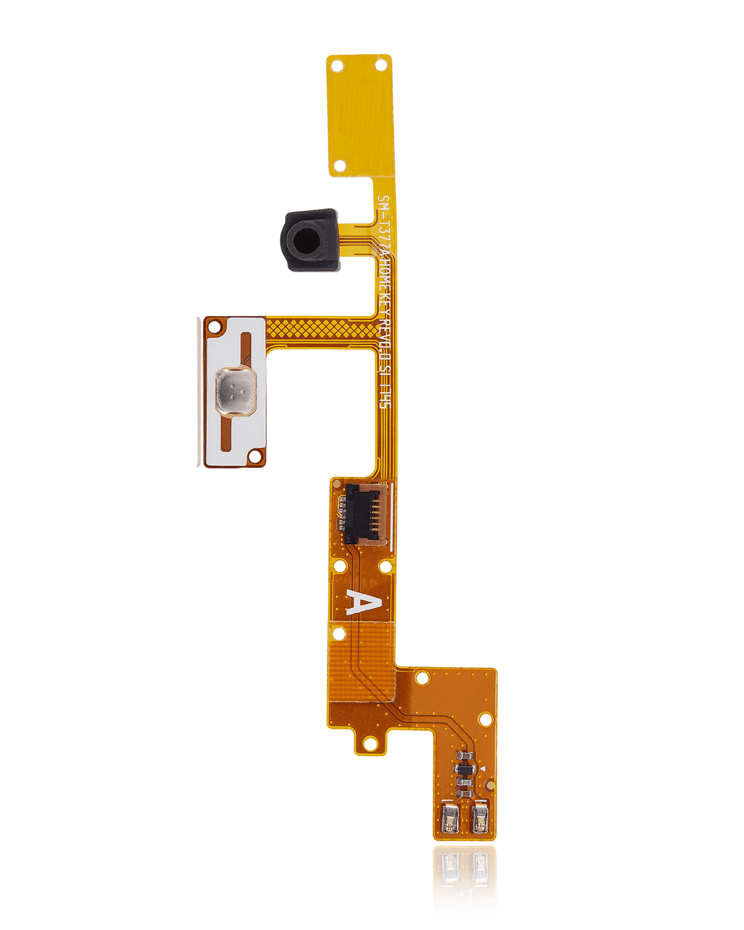 Home Button Flex Cable With Microphone For Samsung Galaxy Tab E 8.0" (T377) (2016) Samsung Galaxy Tab replacement part image 1