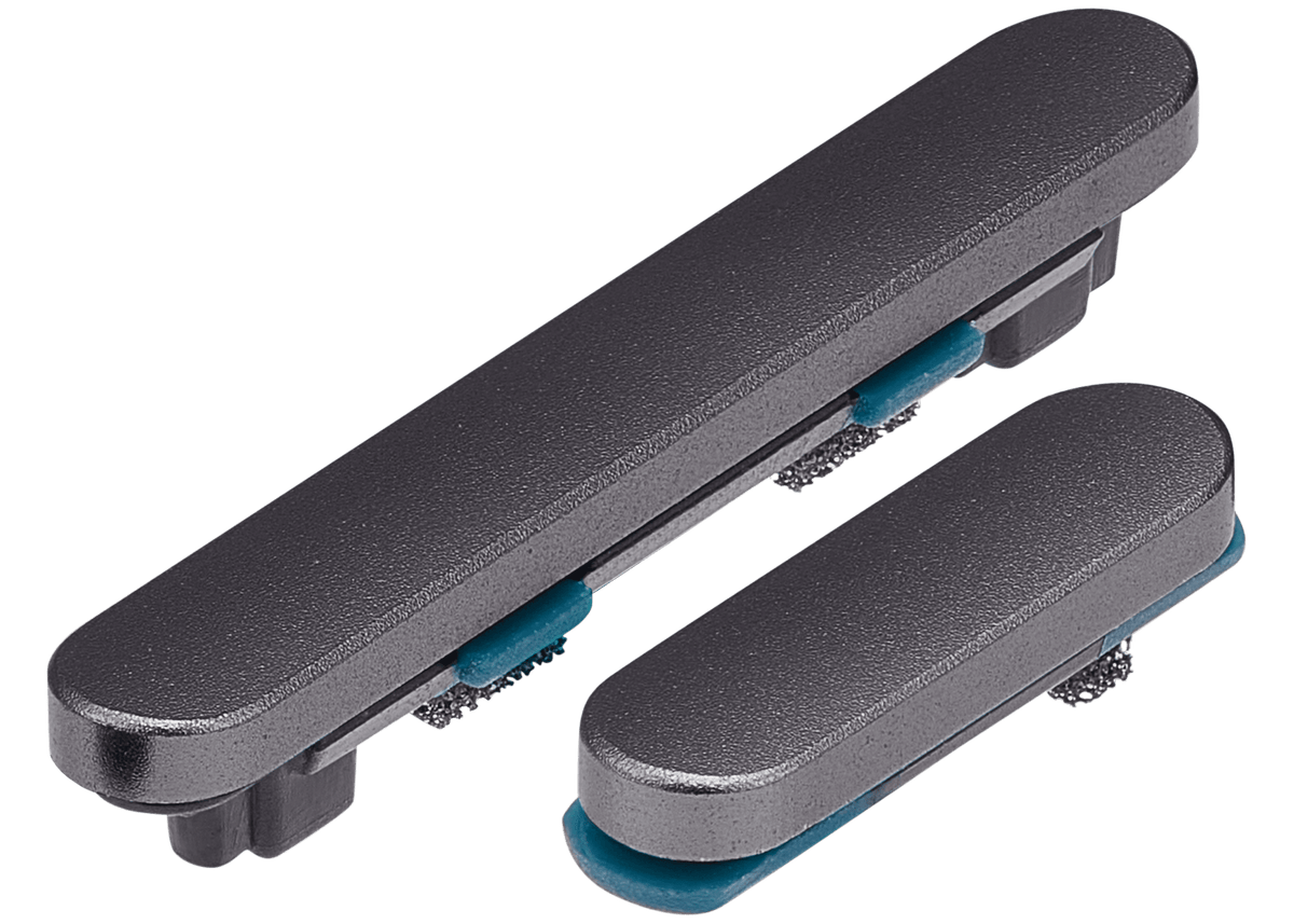 Hard Buttons (Power / Volume) For Google Pixel 8a (Obsidian) - phone repair part close-up