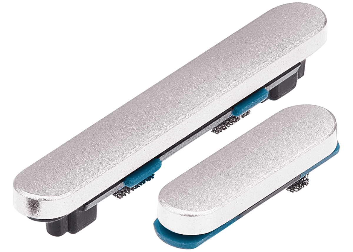 Hard Buttons (Power / Volume) For Google Pixel 8a (Porcelain) - phone repair part close-up