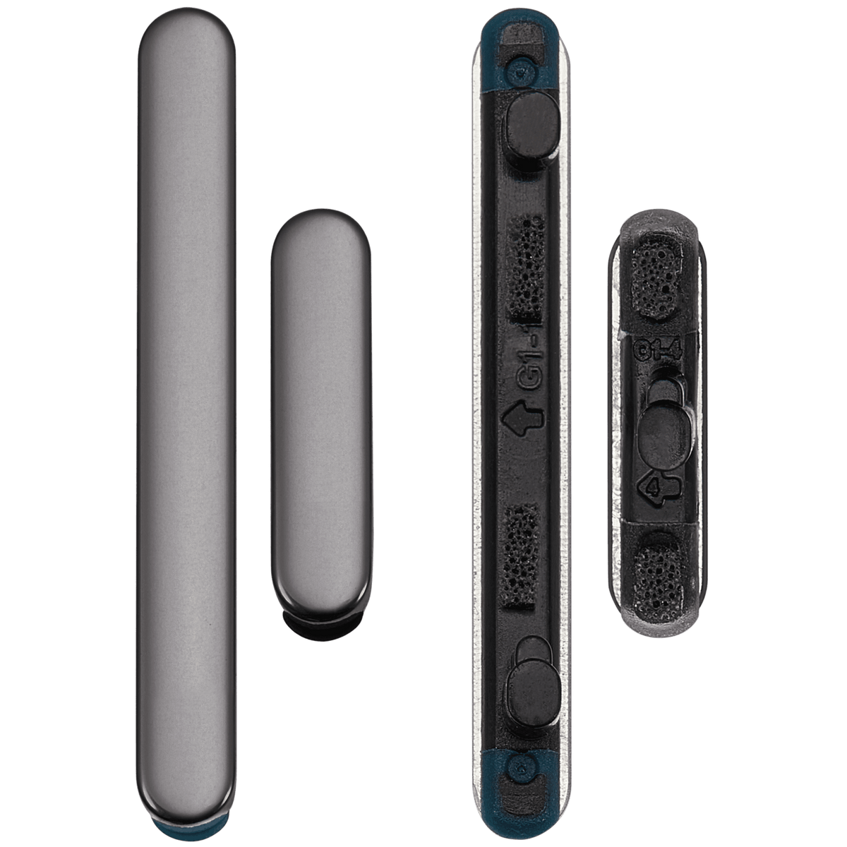 Hard Buttons (Power / Volume) For Google Pixel 8 Pro (Obsidian) - repair component alternate view