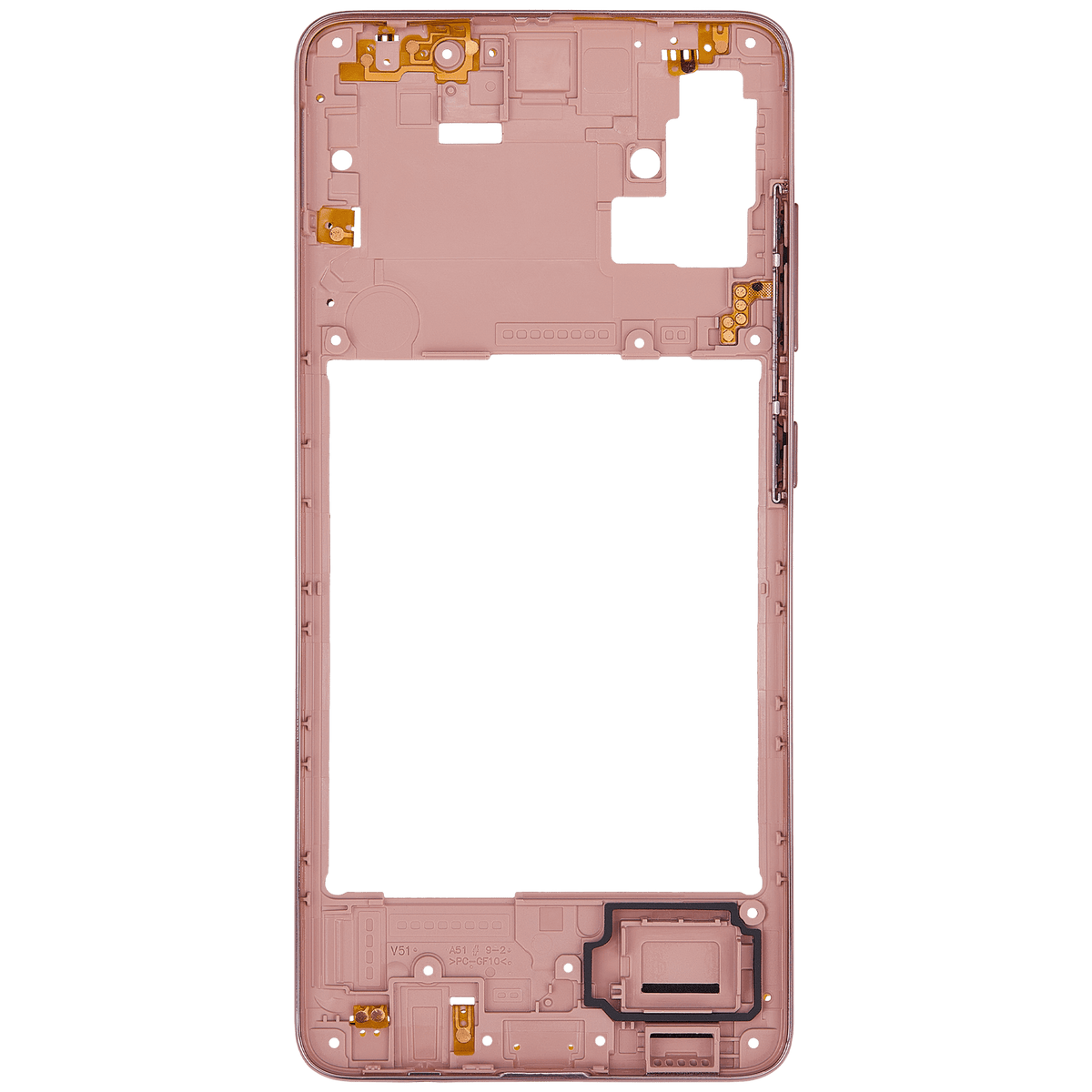 Mid-Frame Housing For Samsung Galaxy A51 4G (A515 / 2019) (Prism Crush Pink) - product image 8