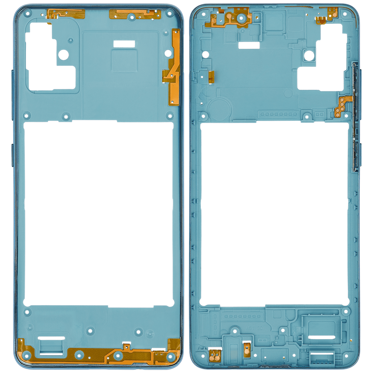 Mid-Frame Housing For Samsung Galaxy A51 4G (A515 / 2019) (Prism Crush Blue) - product image 6