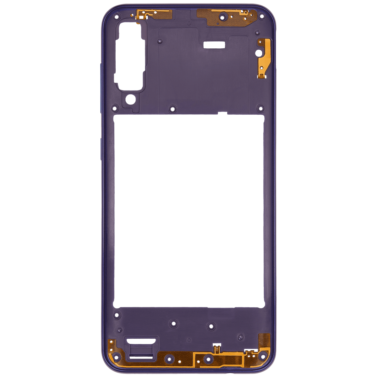 Mid-Frame Housing For Samsung Galaxy A50s (A507 / 2019) (Aftermarket Plus) (Prism Crush Violet) - product image 7