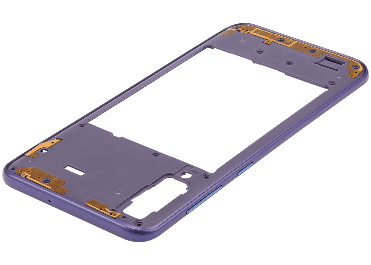 Mid-Frame Housing For Samsung Galaxy A50s (A507 / 2019) (Aftermarket Plus) (Prism Crush Violet) - product image 9