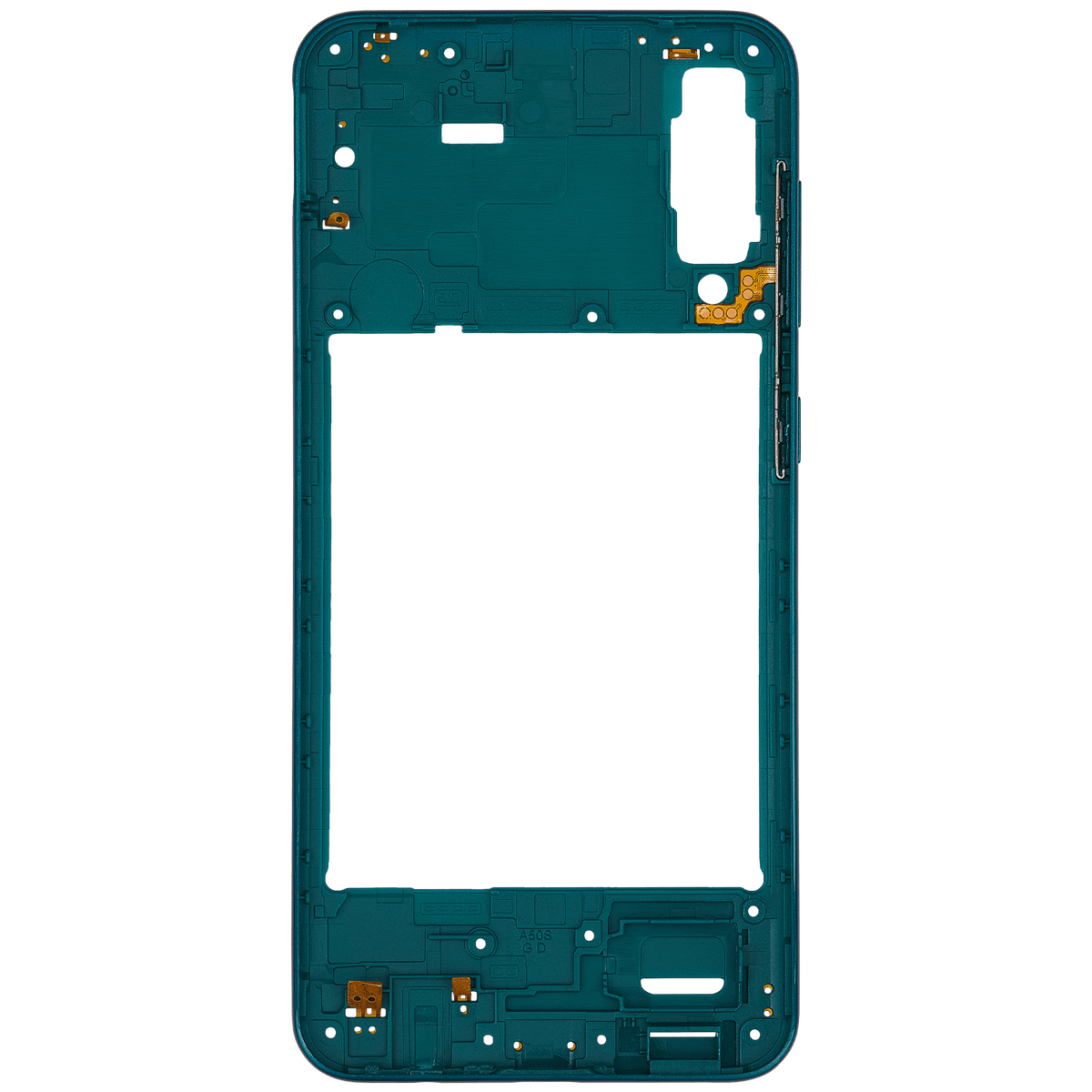 Mid-Frame Housing For Samsung Galaxy A50s (A507 / 2019) (Aftermarket Plus) (Prism Crush Green) - product image 8