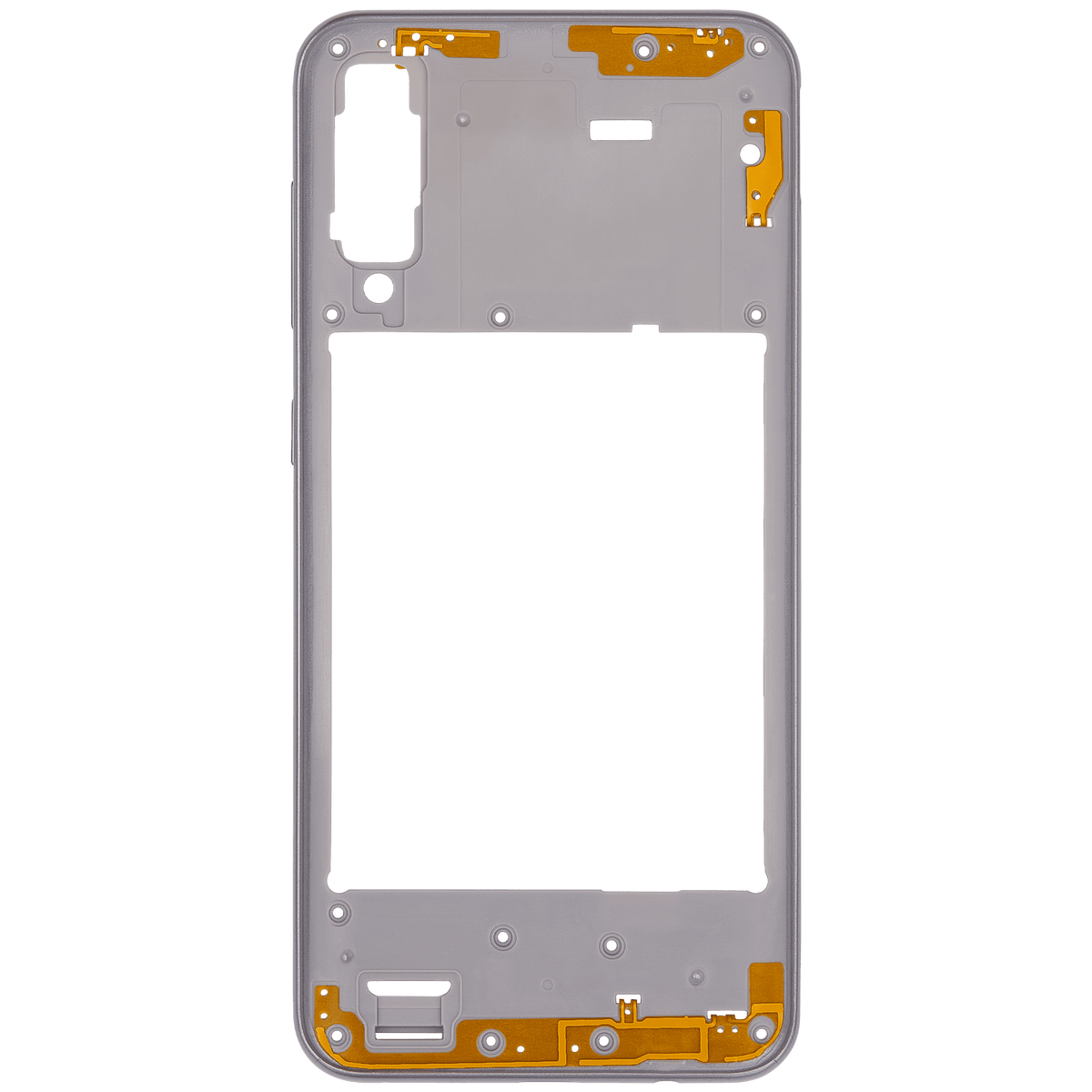 Mid-Frame Housing For Samsung Galaxy A50s (A507 / 2019) (Aftermarket Plus) (Prism Crush White) - product image 7