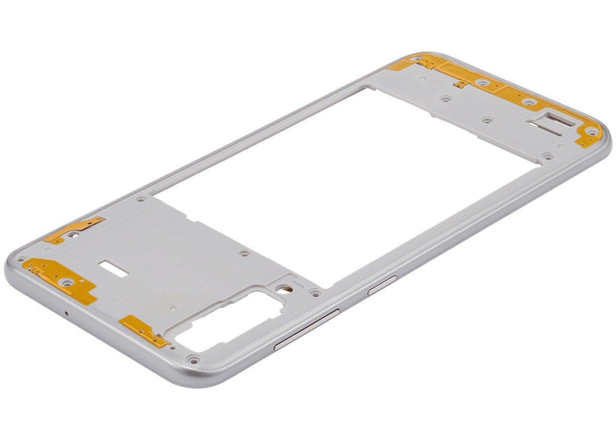Mid-Frame Housing For Samsung Galaxy A50s (A507 / 2019) (Aftermarket Plus) (Prism Crush White) - product image 9