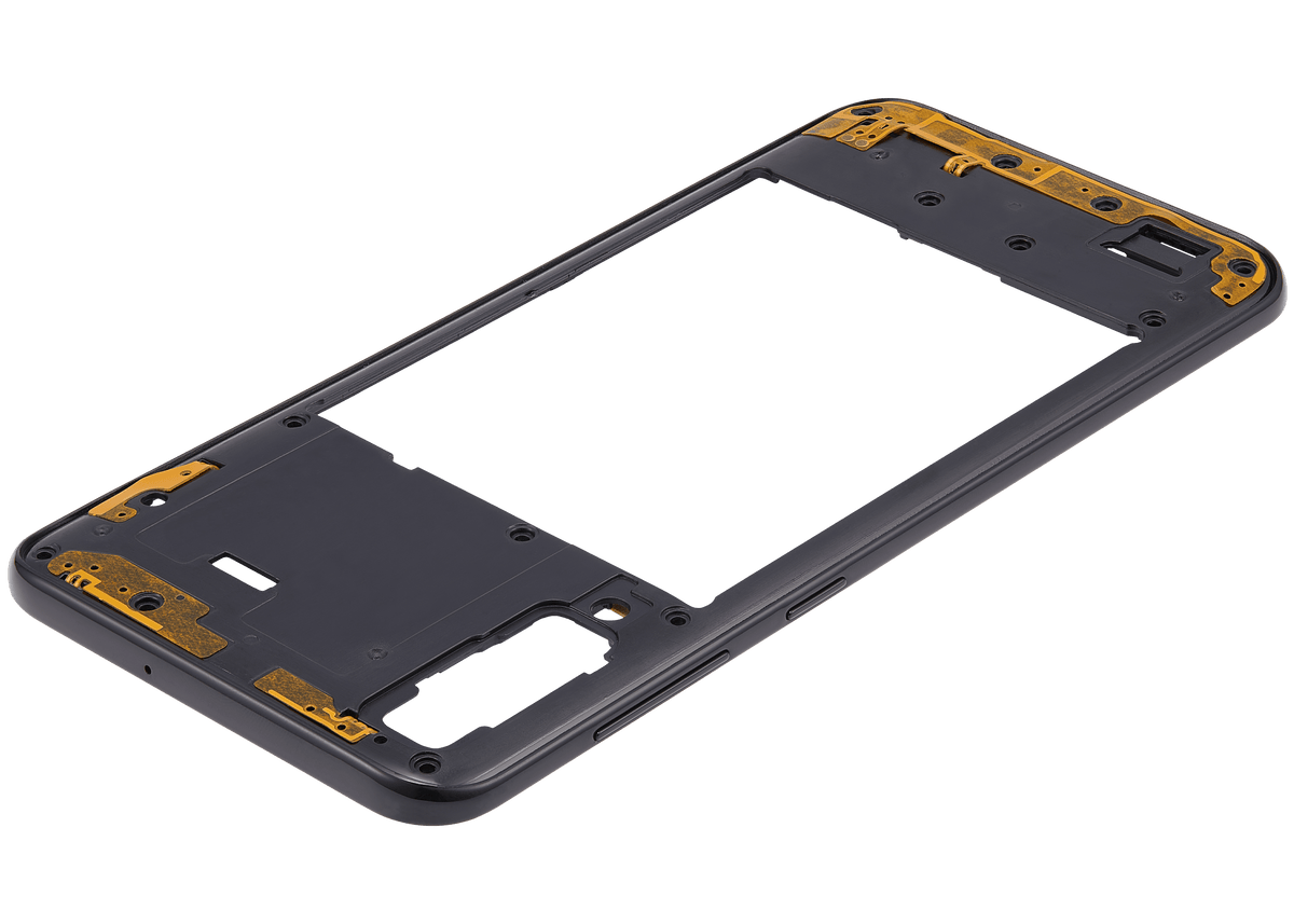Mid-Frame Housing For Samsung Galaxy A50s (A507 / 2019) (Aftermarket Plus) (Prism Crush Black) - product image 9