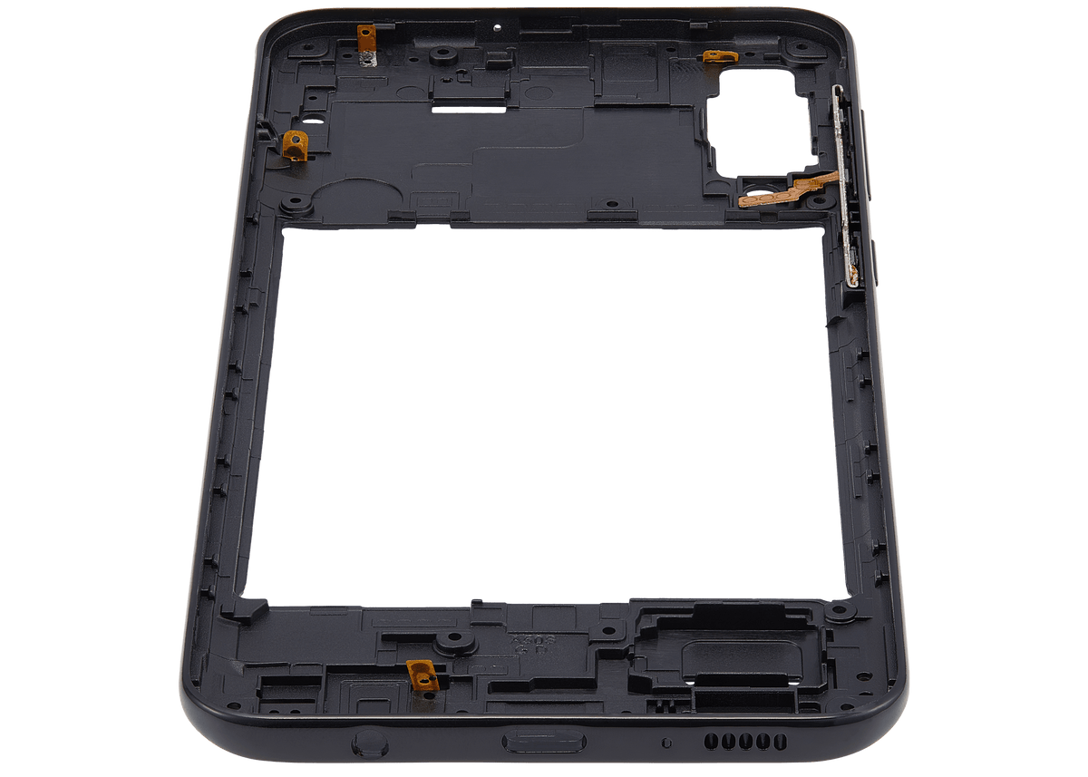 Mid-Frame Housing For Samsung Galaxy A50s (A507 / 2019) (Aftermarket Plus) (Prism Crush Black) - product image 2