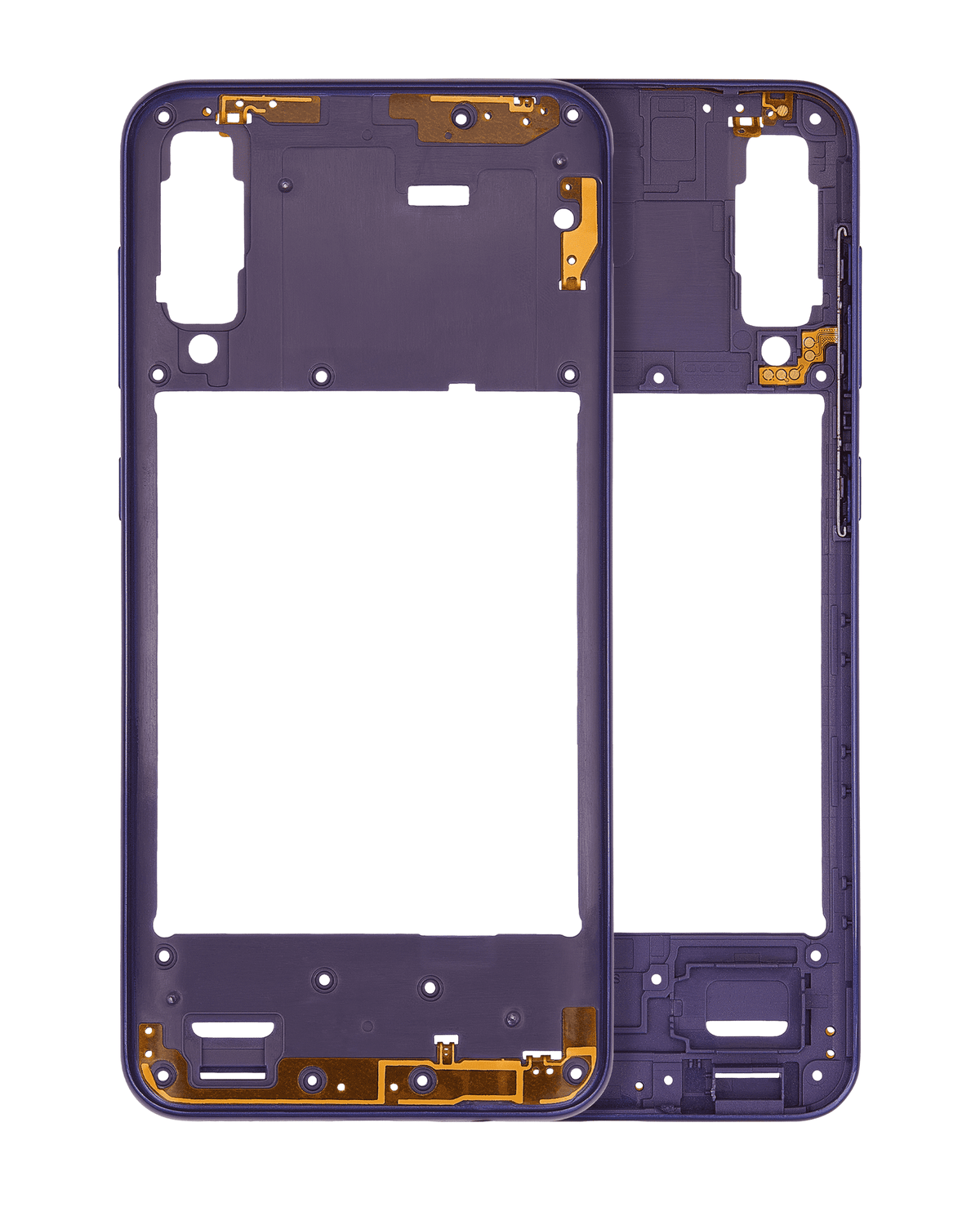 Mid-Frame Housing For Samsung Galaxy A50s (A507 / 2019) (Aftermarket Plus) (Prism Crush Violet) - product image 1