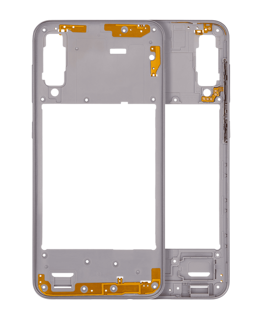 Mid-Frame Housing For Samsung Galaxy A50s (A507 / 2019) (Aftermarket Plus) (Prism Crush White) - product image 1