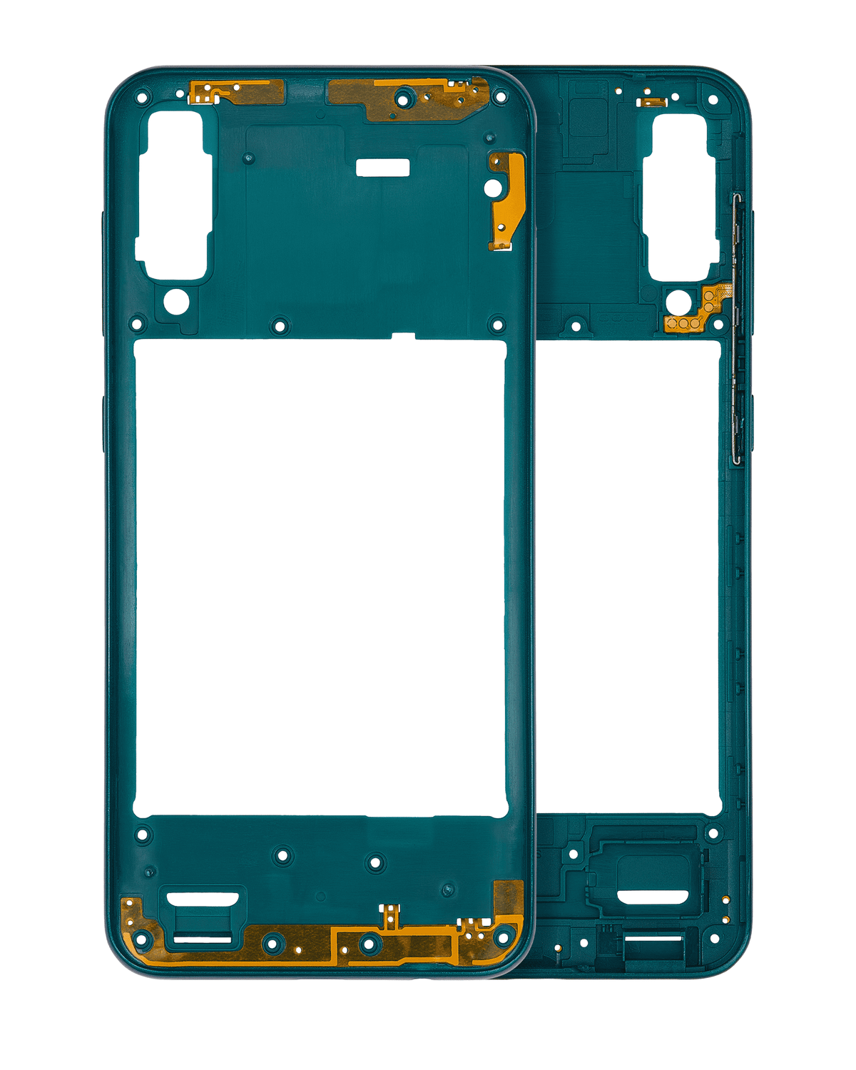 Mid-Frame Housing For Samsung Galaxy A50s (A507 / 2019) (Aftermarket Plus) (Prism Crush Green) - product image 1