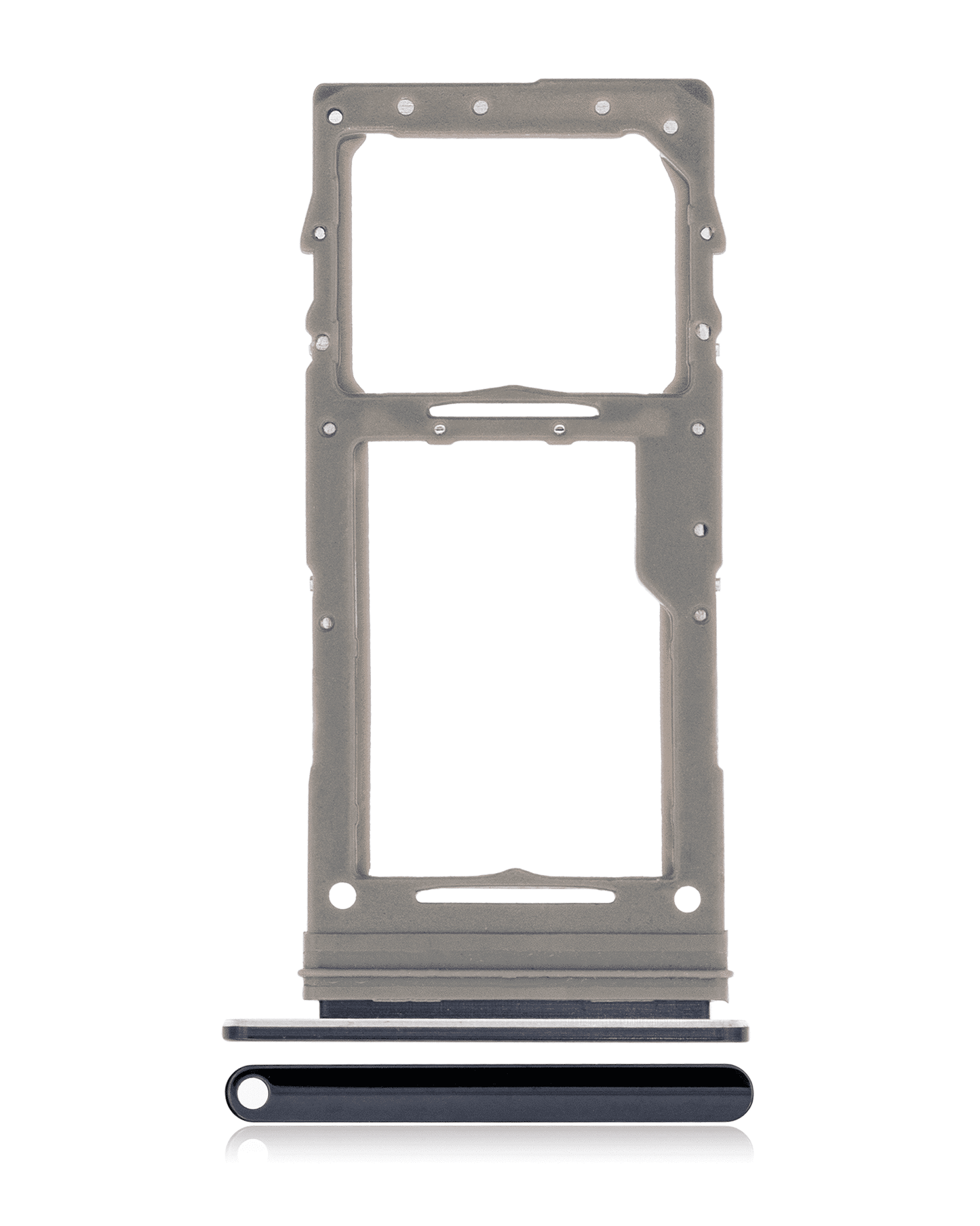 Single Sim Card Tray For Samsung Galaxy Note 10 Lite (Aura Black)