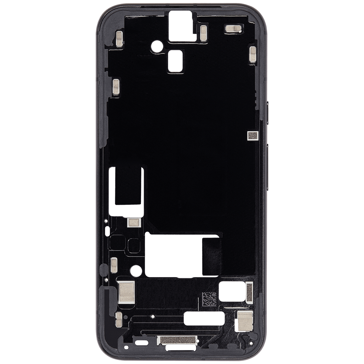 Mid-Frame Housing For Google Pixel 8a (Obsidian) - replacement part secondary detail