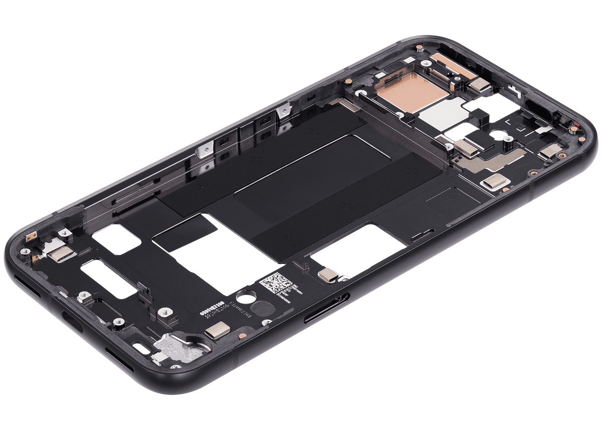 Mid-Frame Housing For Google Pixel 8a (Obsidian) - replacement part product view 10