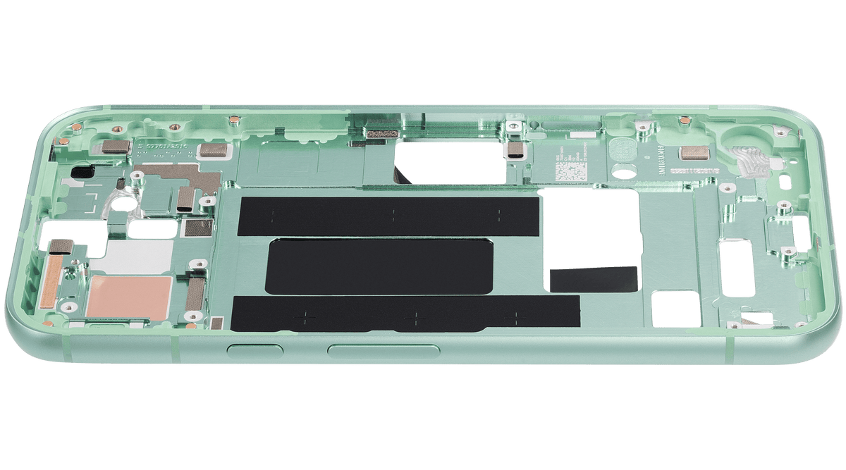 Mid-Frame Housing For Google Pixel 8a (Aloe) - phone repair part close-up