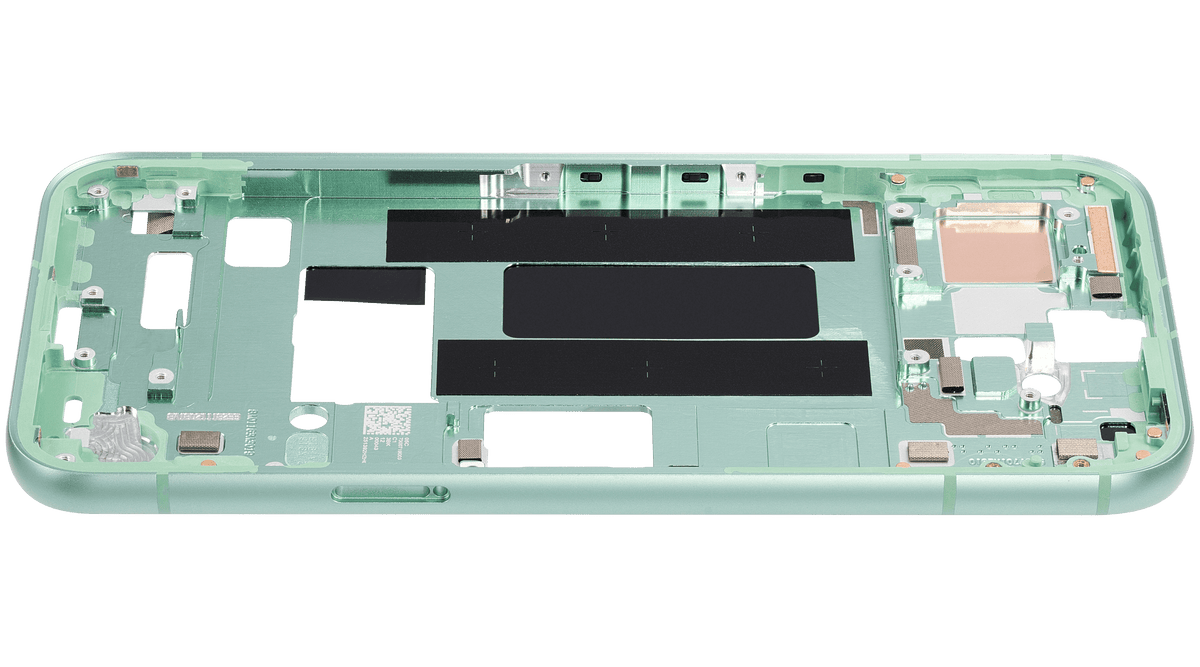 Mid-Frame Housing For Google Pixel 8a (Aloe) - replacement part additional angle