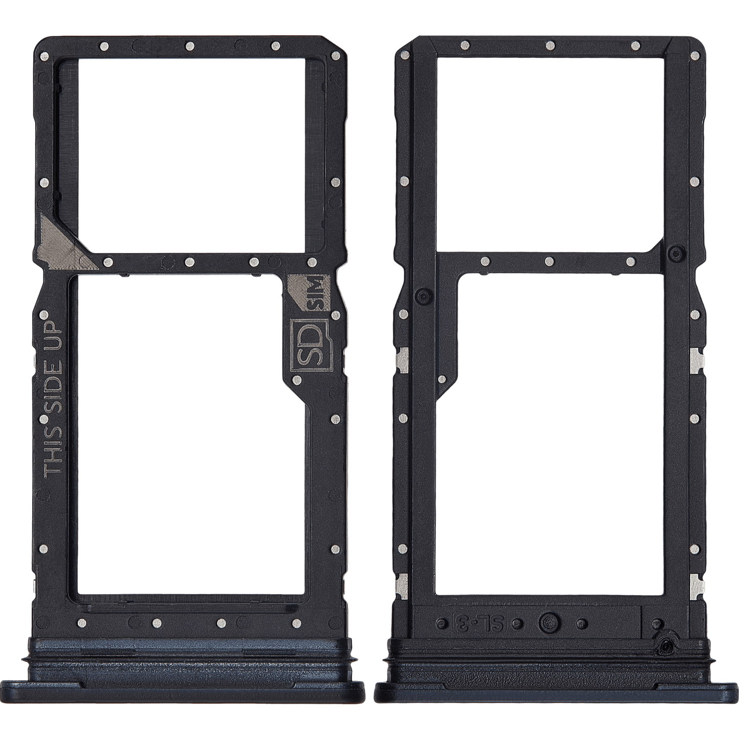 Single Sim Card Tray Compatible For Motorola Moto G Stylus 5G (XT2315 / 2023) (Cosmic Black) (Premium) replacement part SKU 107082126741 image 2
