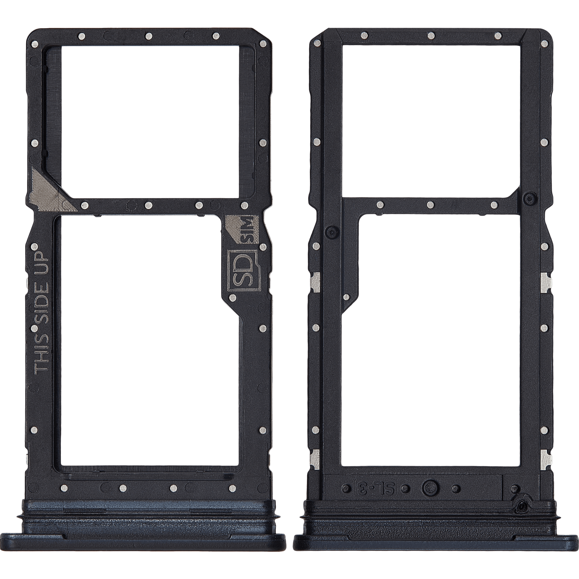 Single Sim Card Tray Compatible For Motorola Moto G Stylus 5G (XT2315 / 2023) (Cosmic Black) (Premium) replacement part SKU 107082126741 image 2