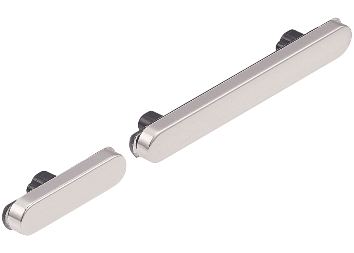 Hard Buttons (Power / Volume) For Google Pixel 8 Pro (Porcelain) - phone repair part close-up