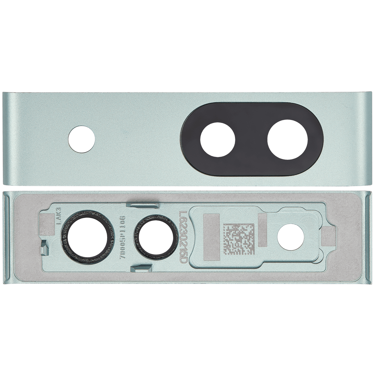 Back Camera Lens With Bracket For Google Pixel 8a (Aloe) - repair component detailed angle