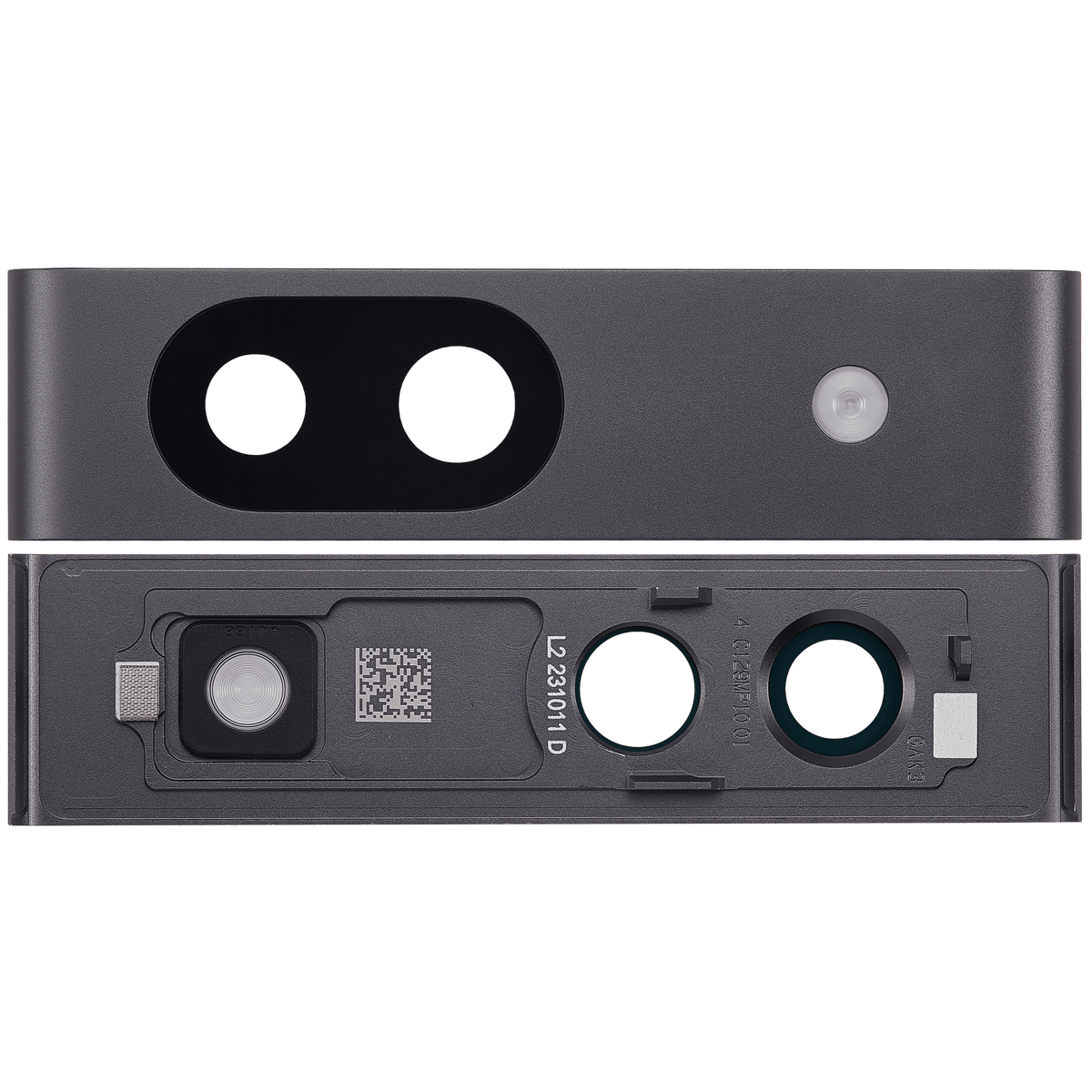 Back Camera Lens With Bracket For Google Pixel 8a (Obsidian) - repair component alternate view