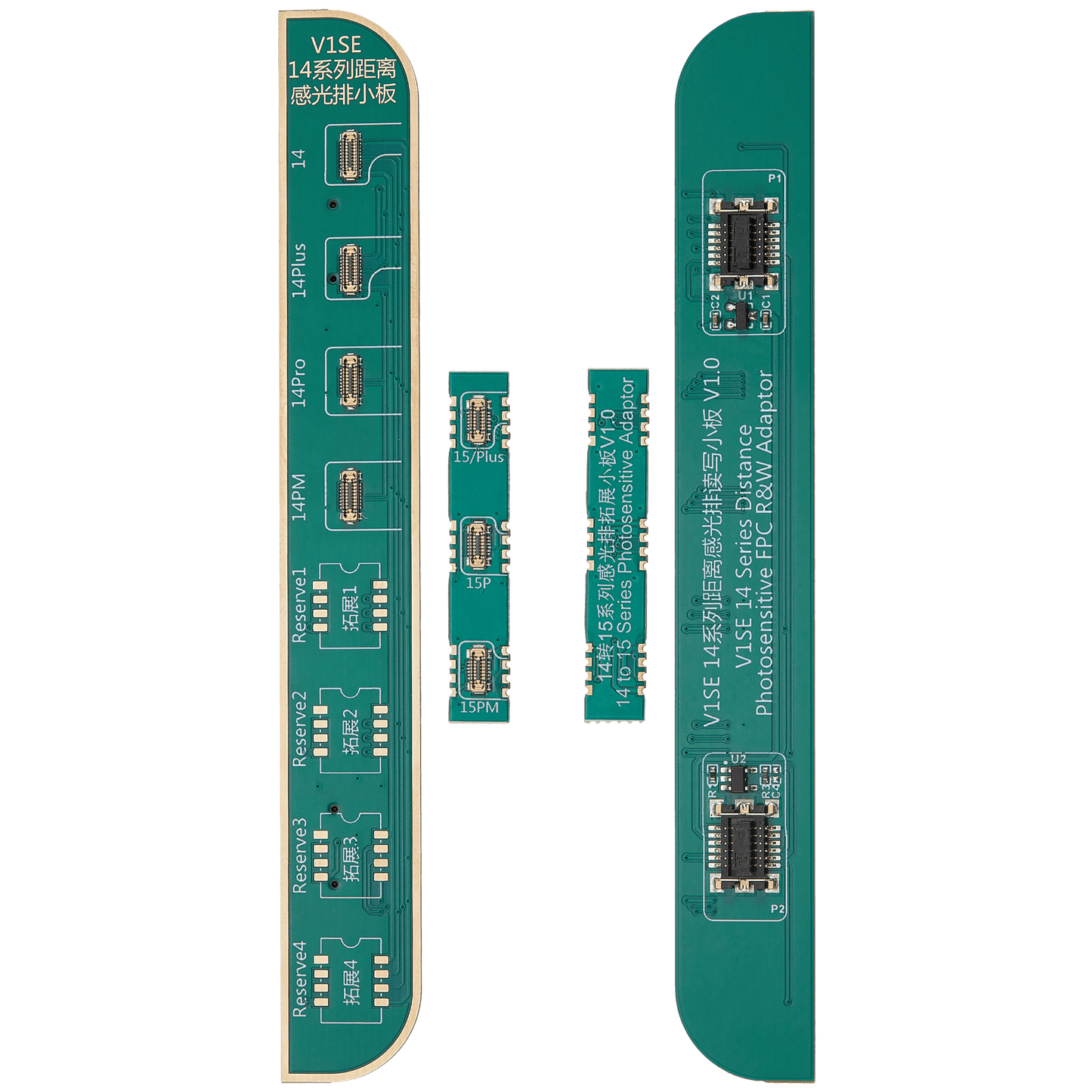 Earpiece Flex (Proximity Sensor / Ambient Light Sensor) FPC Test Board Adaptor For iPhone 14-15 Series (JCID-V1s Pro / V1SE) (14 to 15 Series Board Re