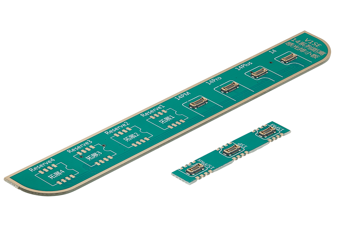 Earpiece Flex (Proximity Sensor / Ambient Light Sensor) FPC Test Board Adaptor For iPhone 14-15 Series (JCID-V1s Pro / V1SE) (14 to 15 Series Board Re