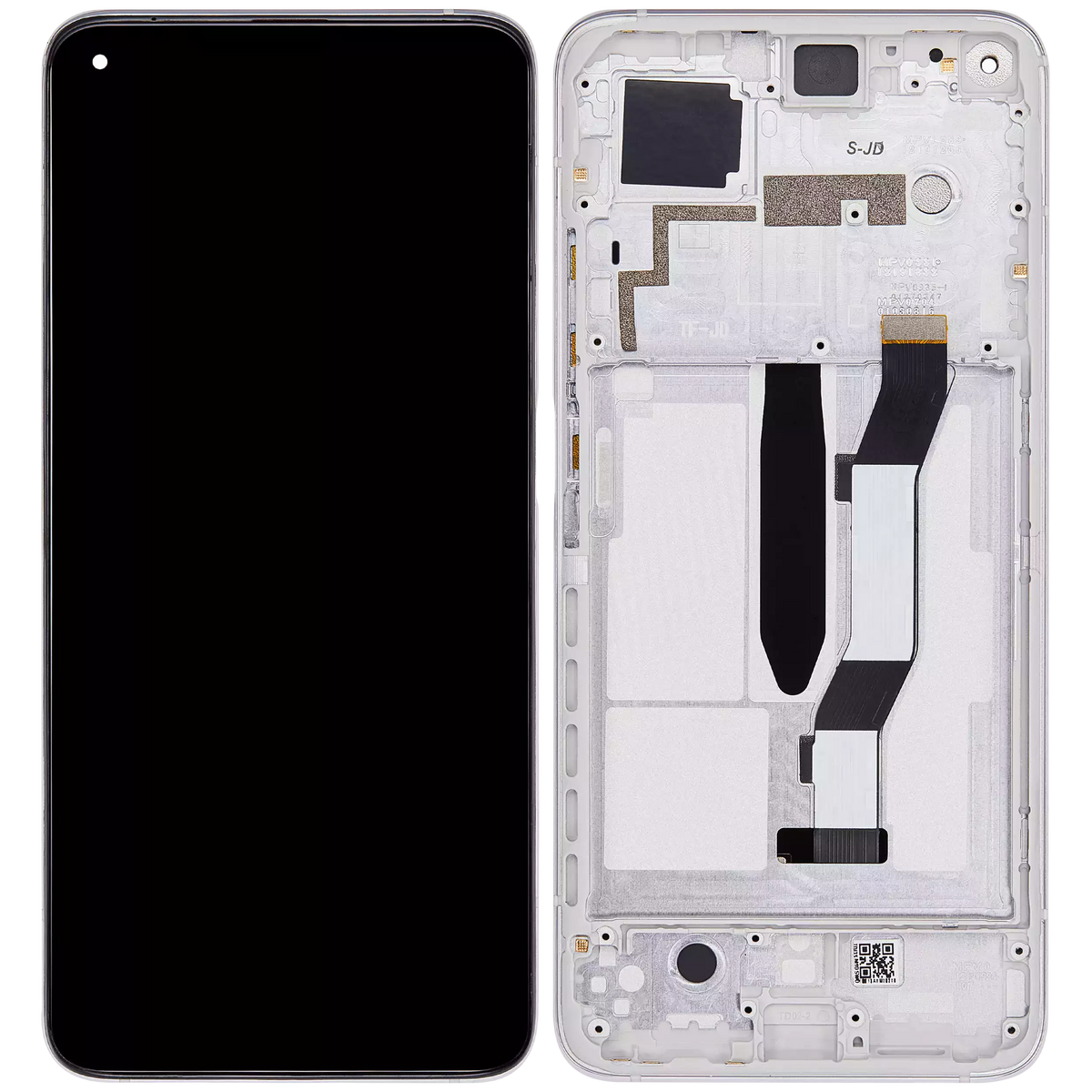 LCD Assembly With Frame For Xiaomi Redmi K30S / Mi 10T / Mi 10T Pro 5G (Refurbished) (White) - device repair spare component image SKU 107082104903 - image 6