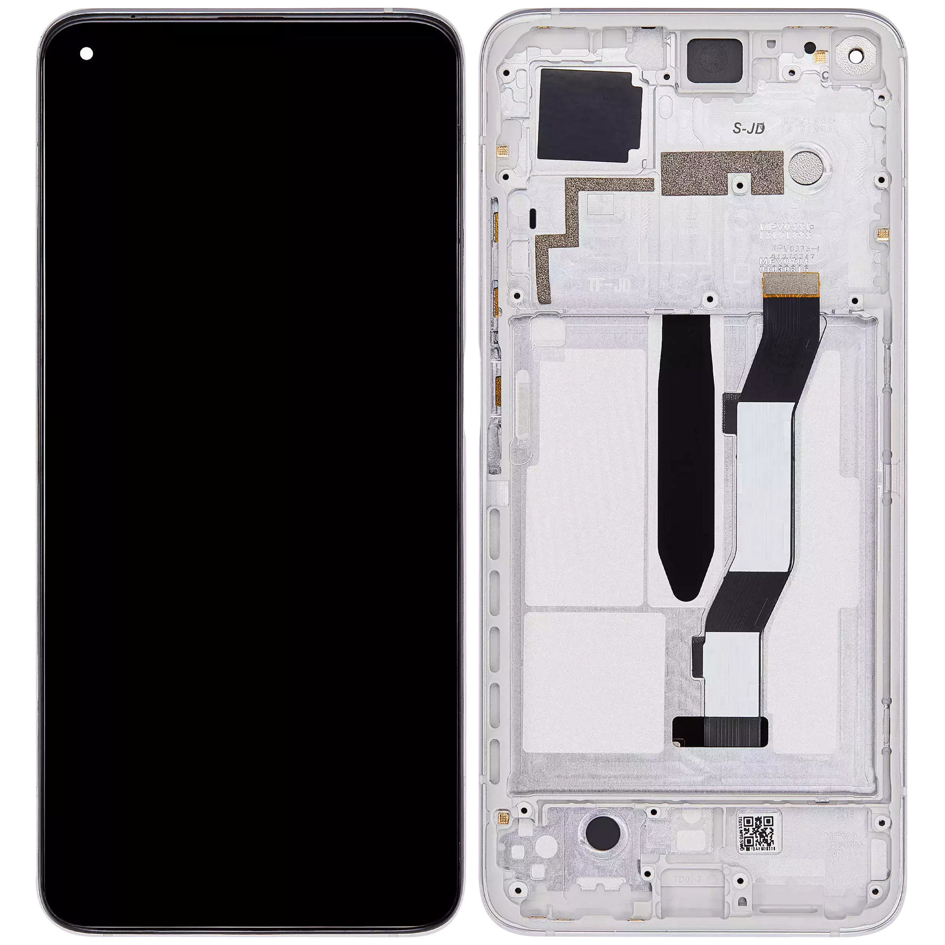 LCD Assembly With Frame For Xiaomi Redmi K30S / Mi 10T / Mi 10T Pro 5G (Refurbished) (White) - device repair spare component image SKU 107082104903 - image 6