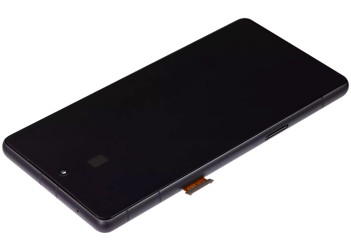 OLED Assembly With Frame (With Fingerprint Sensor ) For Google Pixel 7a 5G (Refurbished) (Charcoal) - replacement part product view 10