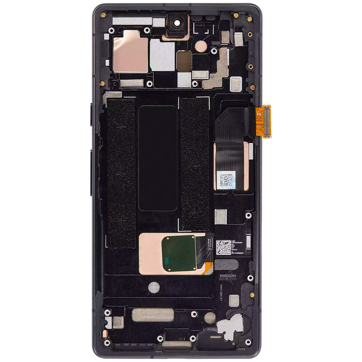 OLED Assembly With Frame (With Fingerprint Sensor ) For Google Pixel 7a 5G (Refurbished) (Charcoal) - replacement part product view 9