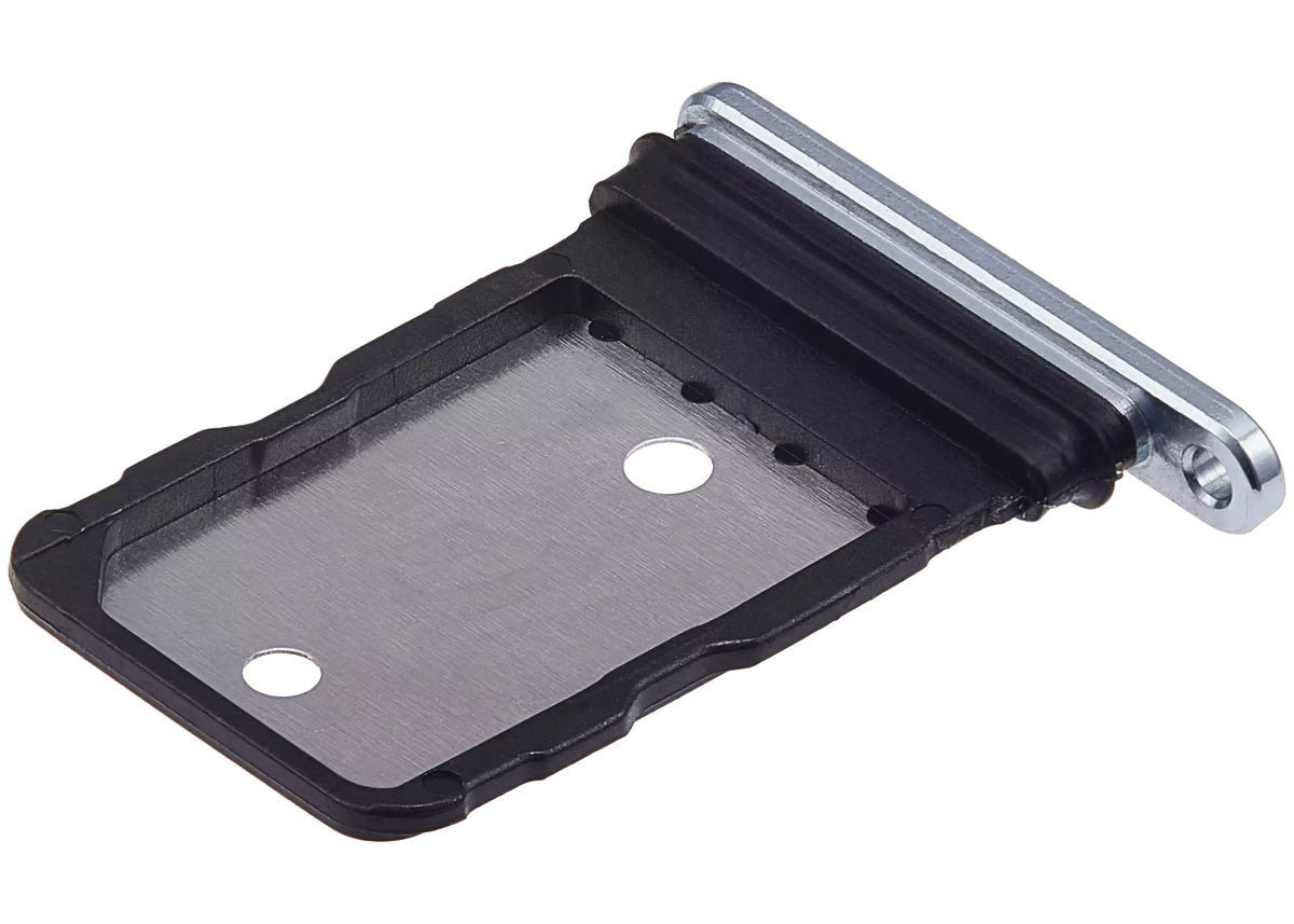 Sim Card Tray For Google Pixel 8 Pro (Porcelain) - phone repair part close-up
