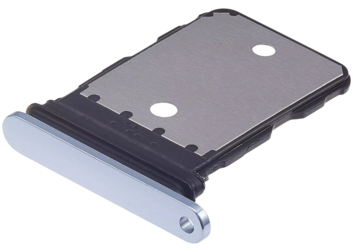Sim Card Tray For Google Pixel 8 Pro (Porcelain) - replacement part additional angle