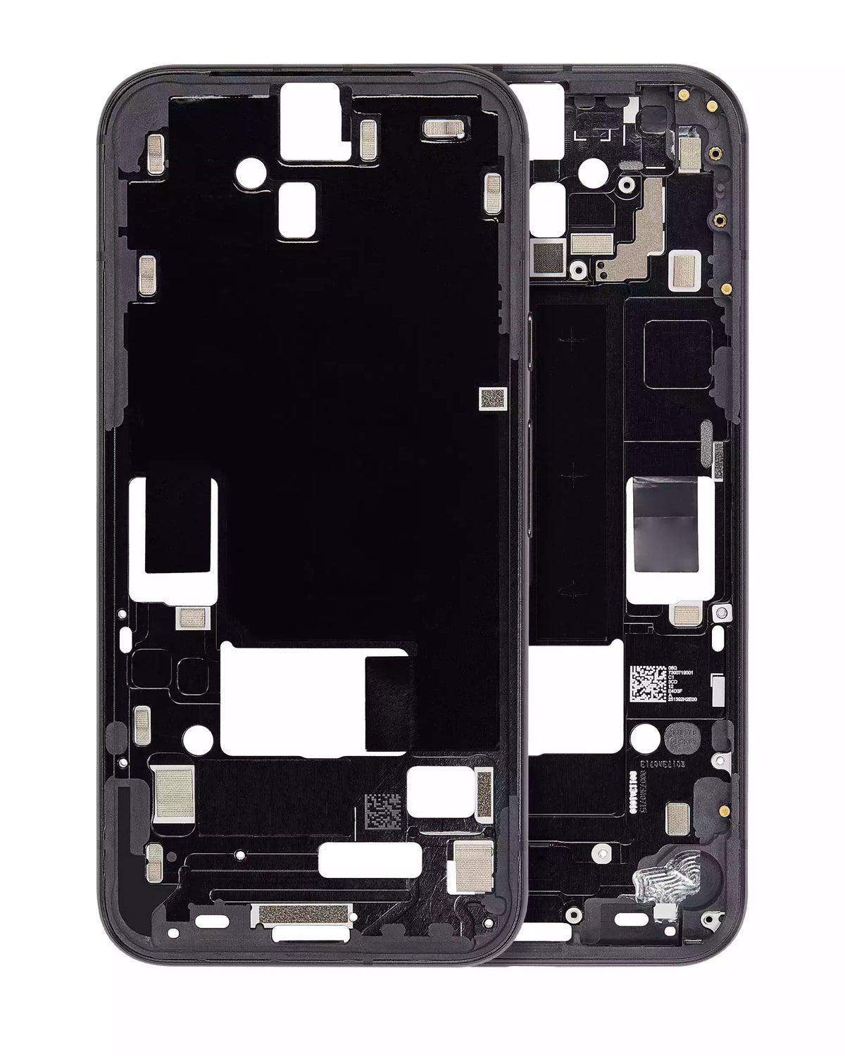 Mid-Frame Housing For Google Pixel 8a (Obsidian) - replacement part product view