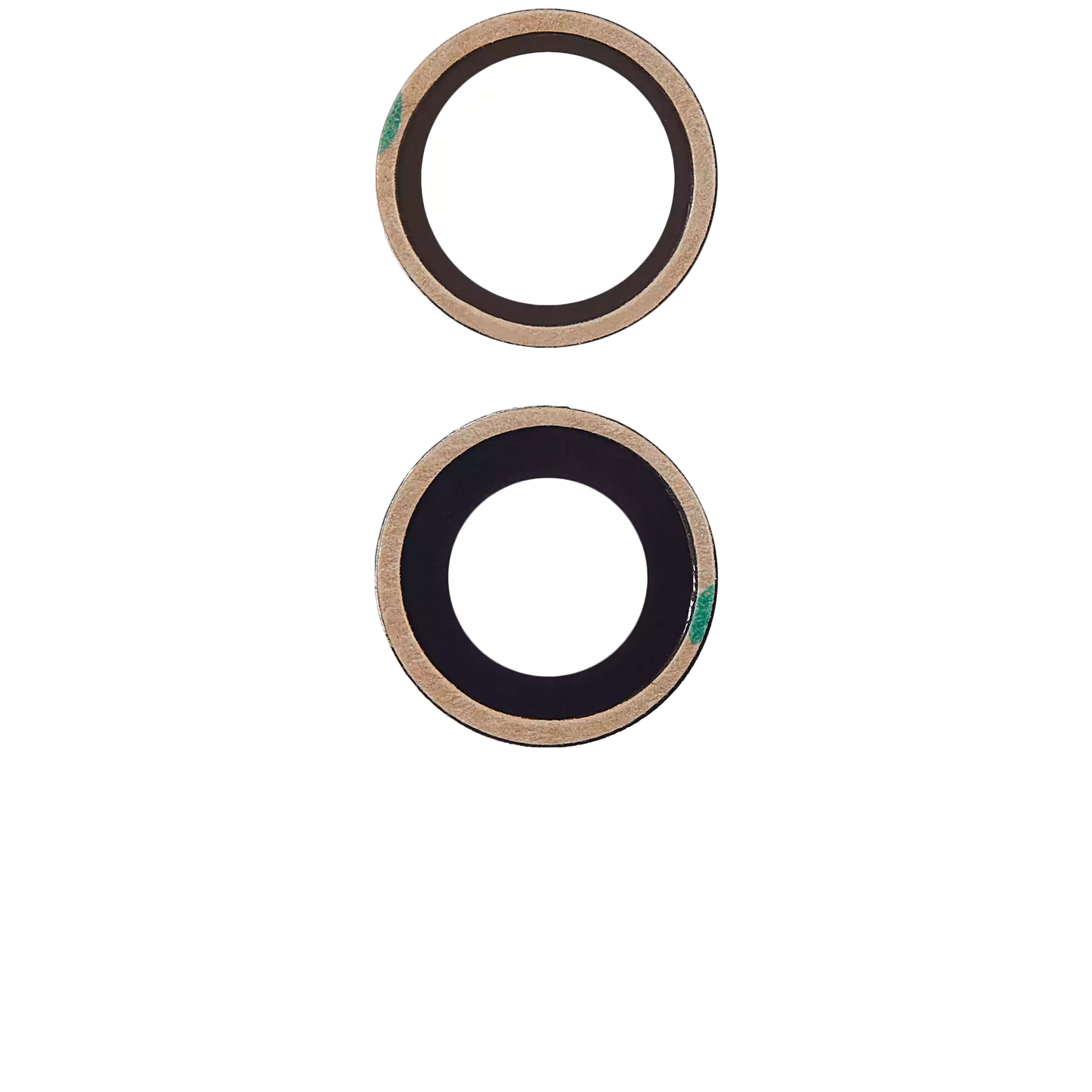 Back Camera Lens (Glass Only) With Adhesive For iPhone 12 / 12 Mini (2 Piece Set) (10 Pack) (Premium) (Real Sapphire)
