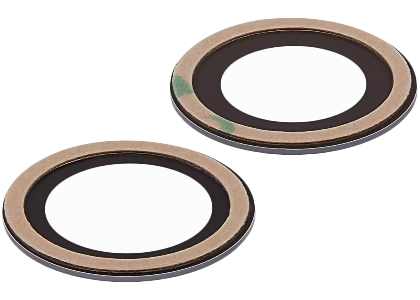 Back Camera Lens (Glass Only) With Adhesive For iPhone 13 / 13 Mini (2 Piece Set) (10 Pack) (Premium) (Real Sapphire)