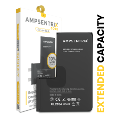 Replacement Battery For iPhone 15 Pro Max (Spot Welding Required) (AmpSentrix Core Extended)