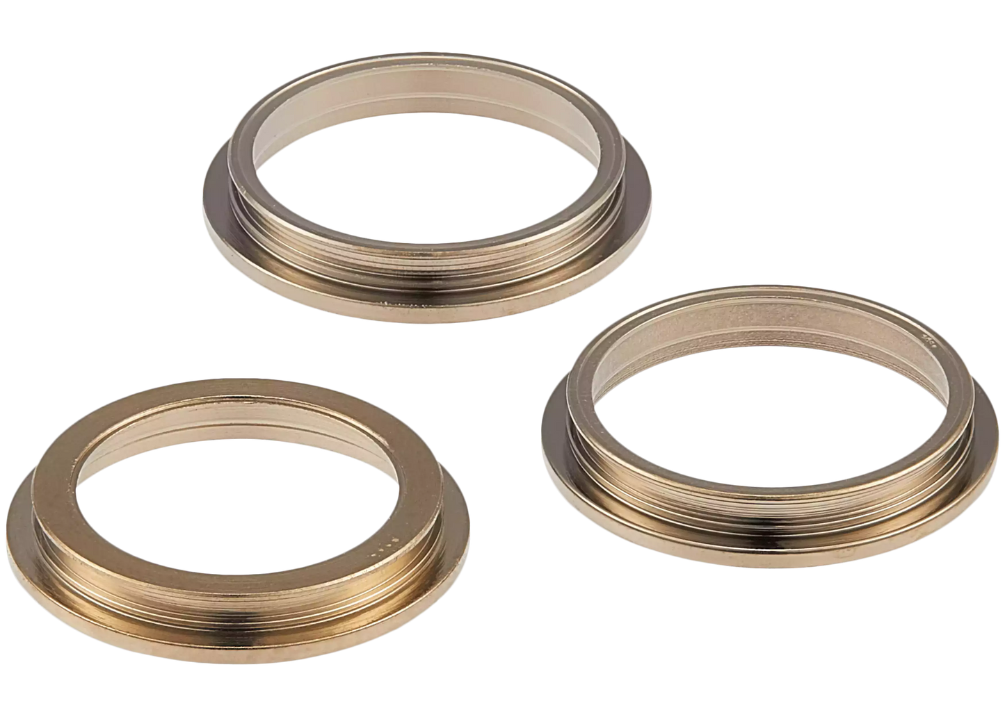 Back Camera Bezel Ring Only For iPhone 12 Pro (Gold) (3 Piece Set)