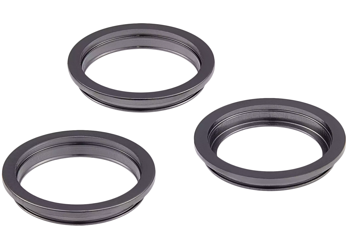Back Camera Bezel Ring Only For iPhone 12 Pro (Graphite) (3 Piece Set)