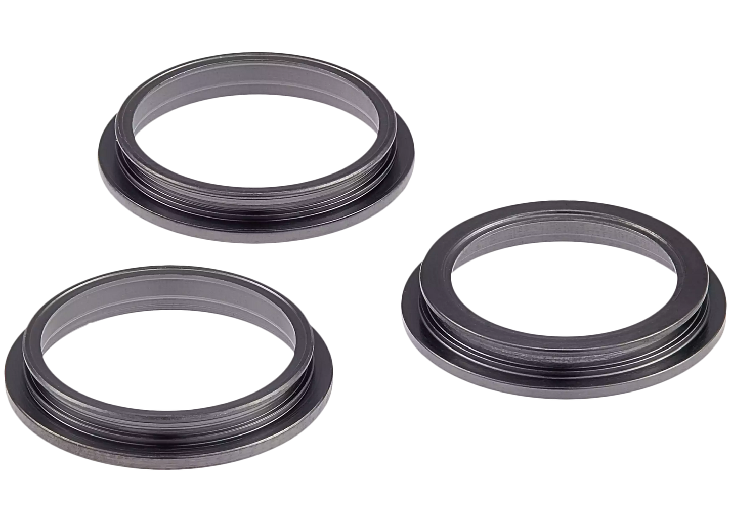 Back Camera Bezel Ring Only For iPhone 12 Pro (Graphite) (3 Piece Set)