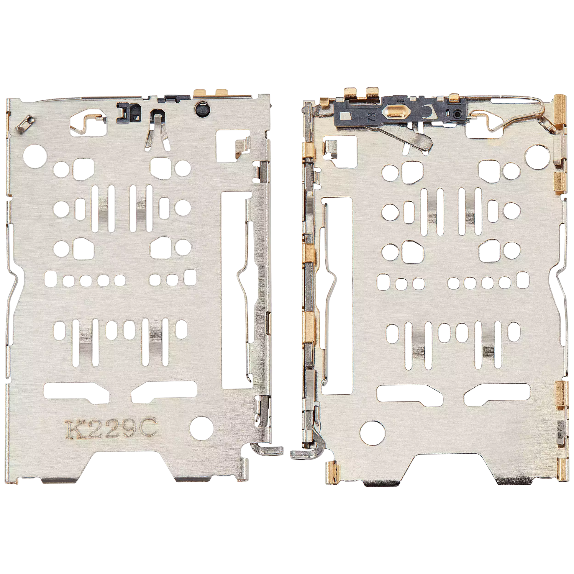 Sim Card Reader Only Metal Shell For Motorola Moto G Play (XT2271/ 2023) (Genuine OEM) replacement part SKU 107089192965 image 2