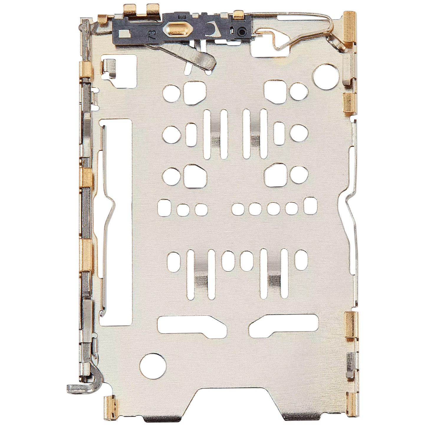 Sim Card Reader Only Metal Shell For Motorola Moto G Play (XT2271/ 2023) (Genuine OEM) replacement part SKU 107089192965 image 3