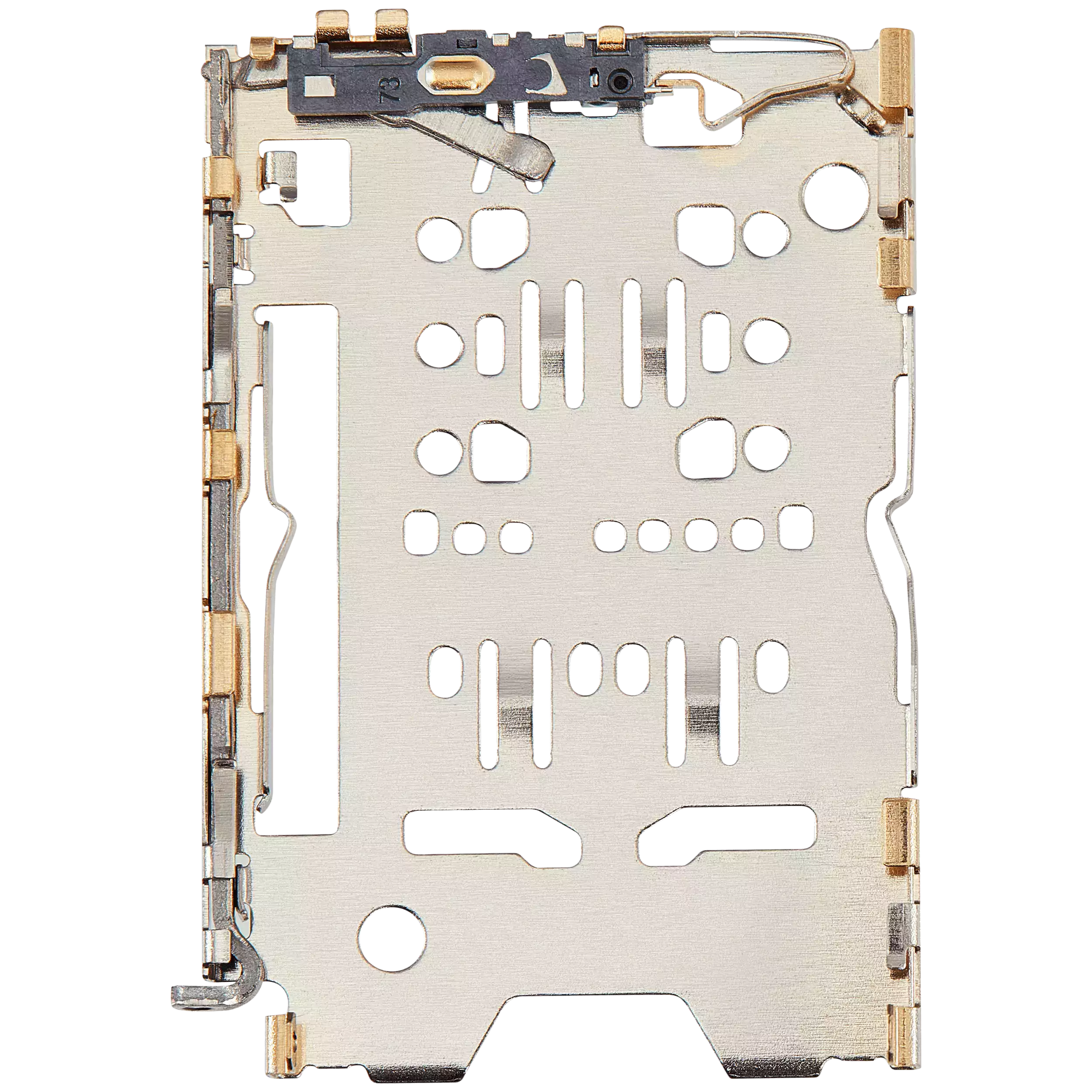 Sim Card Reader Only Metal Shell For Motorola Moto G Play (XT2271/ 2023) (Genuine OEM) replacement part SKU 107089192965 image 3