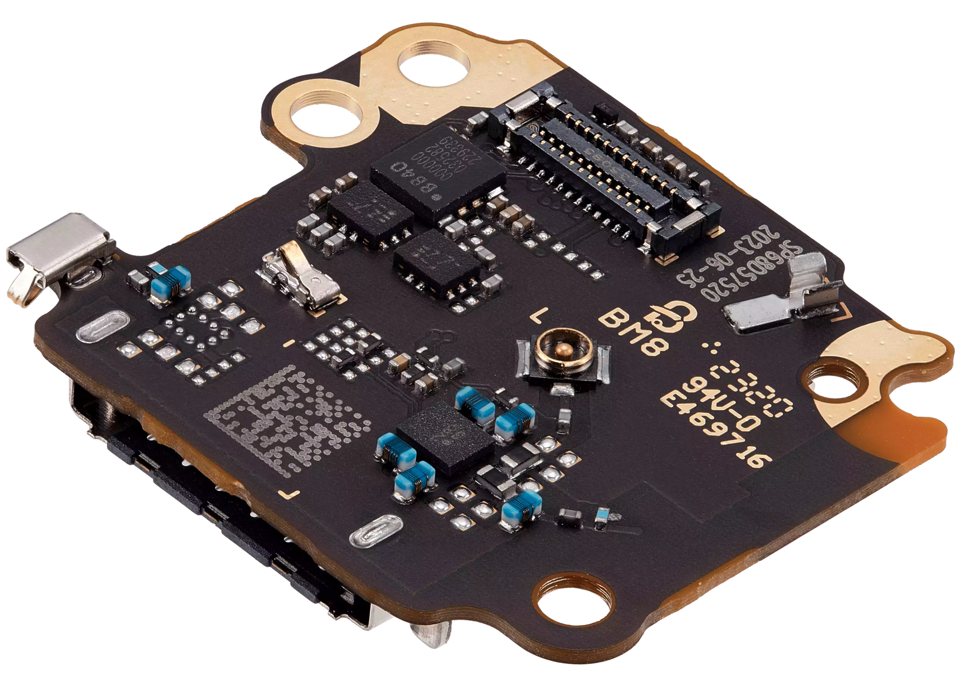 PCB Board With Sim Card Reader Assembly For Motorola Moto G14 (XT2341 / 2023) (Genuine OEM) replacement part SKU 107082141720 image 5
