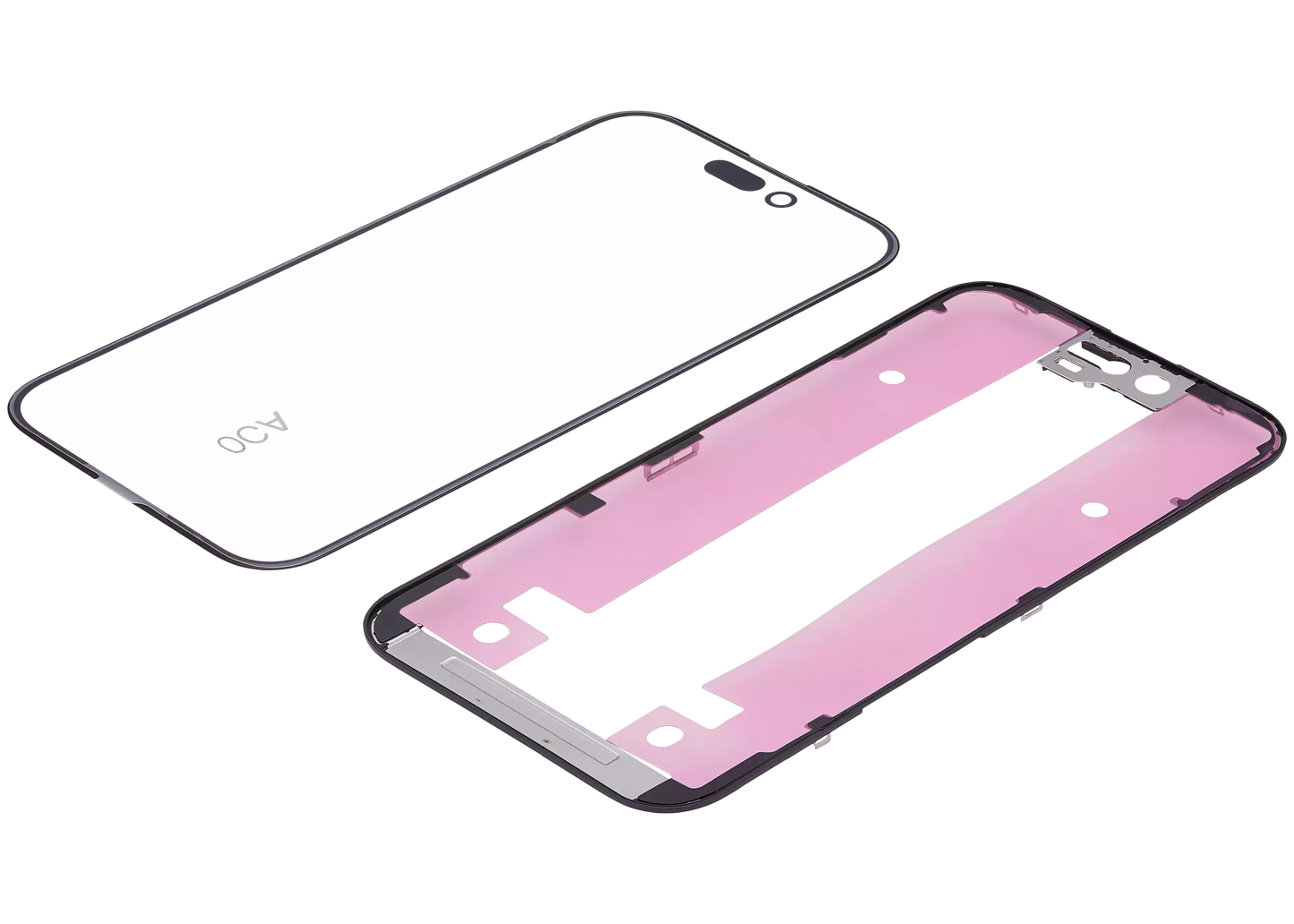 3 in 1 (Glass With OCA Pre-Installed + Frame) For iPhone 15 (OCA Master)